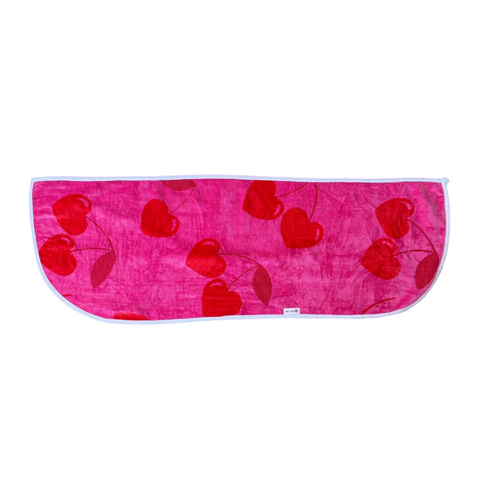 Pink Cherry Towel Wrap