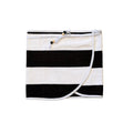 Classic Black-White Towel Wrap