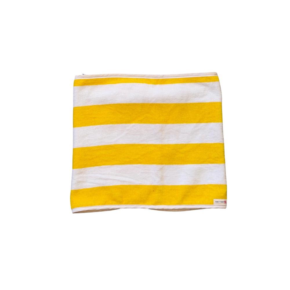 Yellow Striped Towel Wraps