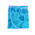 Sealife Blue Towel Wrap