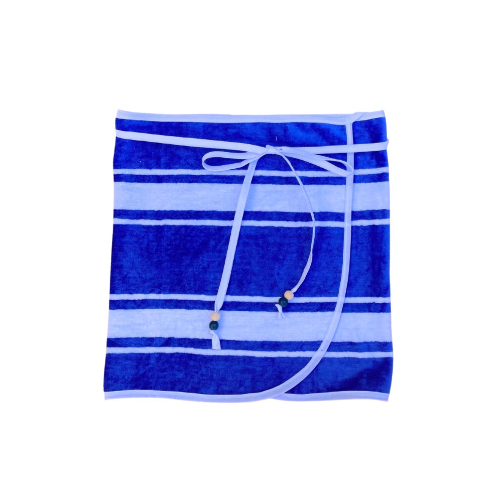 Royal Blue Beach Wrap Skirt