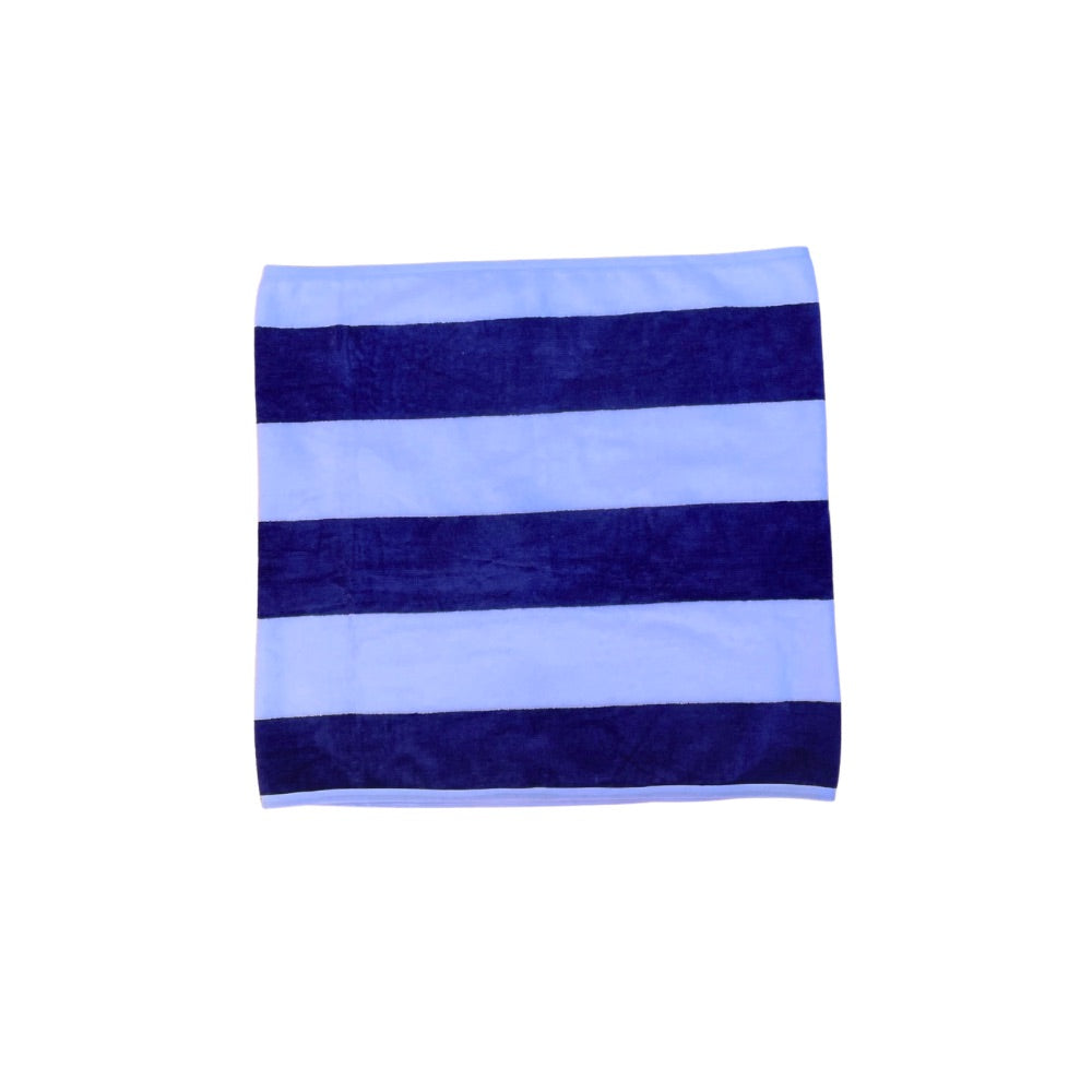 Navy Striped Beach Wrap