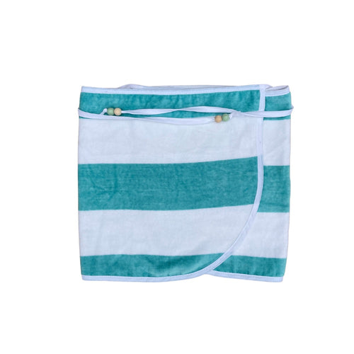 Fancy pansy Towel Wrap