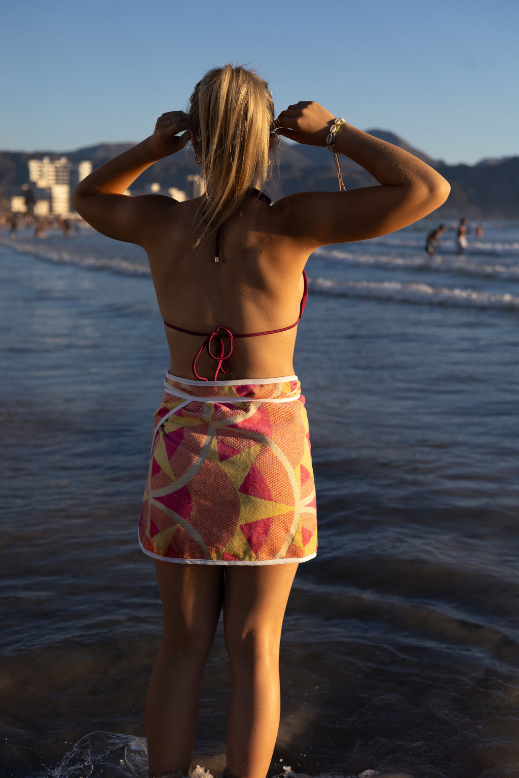 Sunburst Towel Wrap