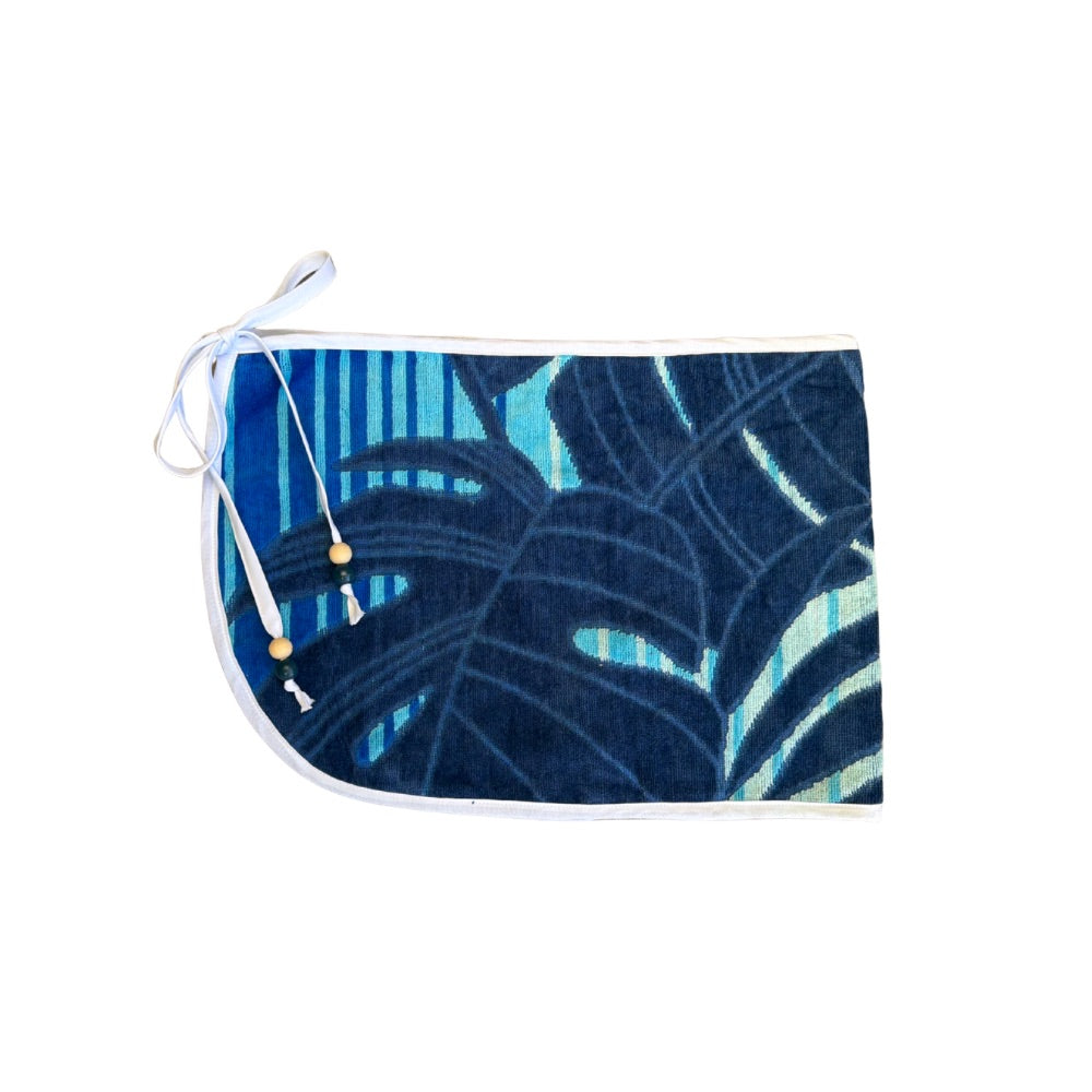 Fancy Pansy Towel Wrap