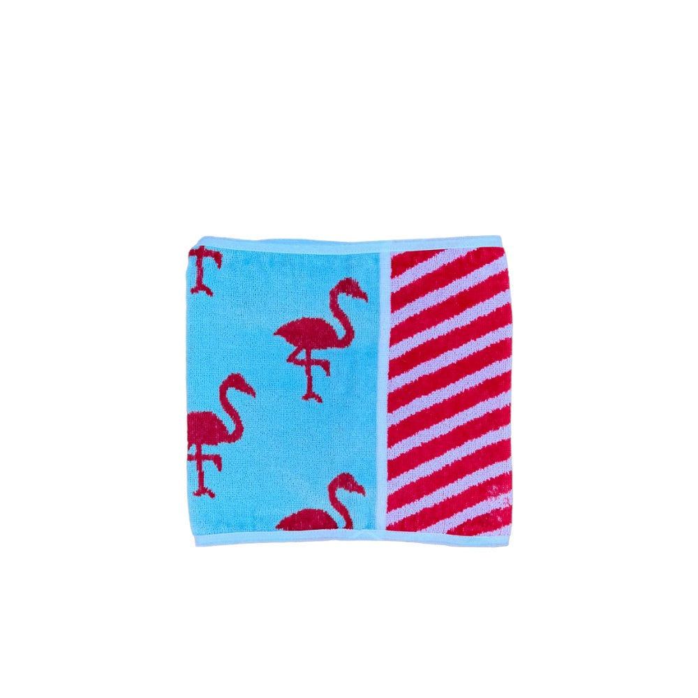 Fancy Pansy Towel Wrap