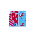 Fancy Pansy Towel Wrap