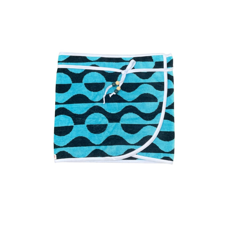 Aqua Wave Towel Wrap