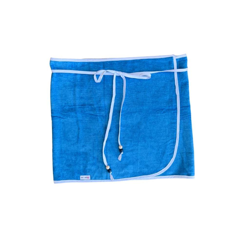 Pain Blue Towel Wrap