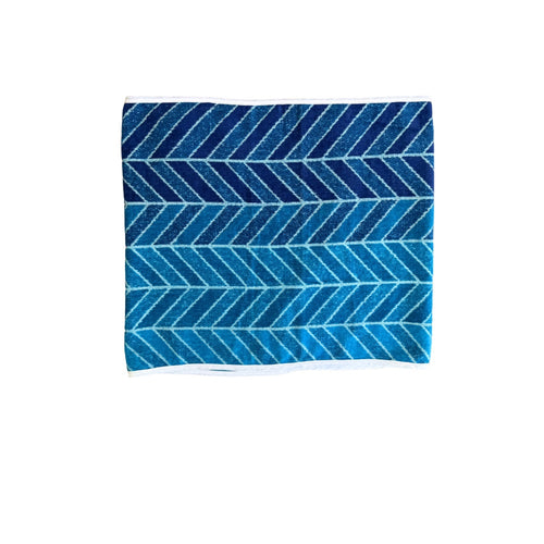 Aqua Arrow Towel Wrap