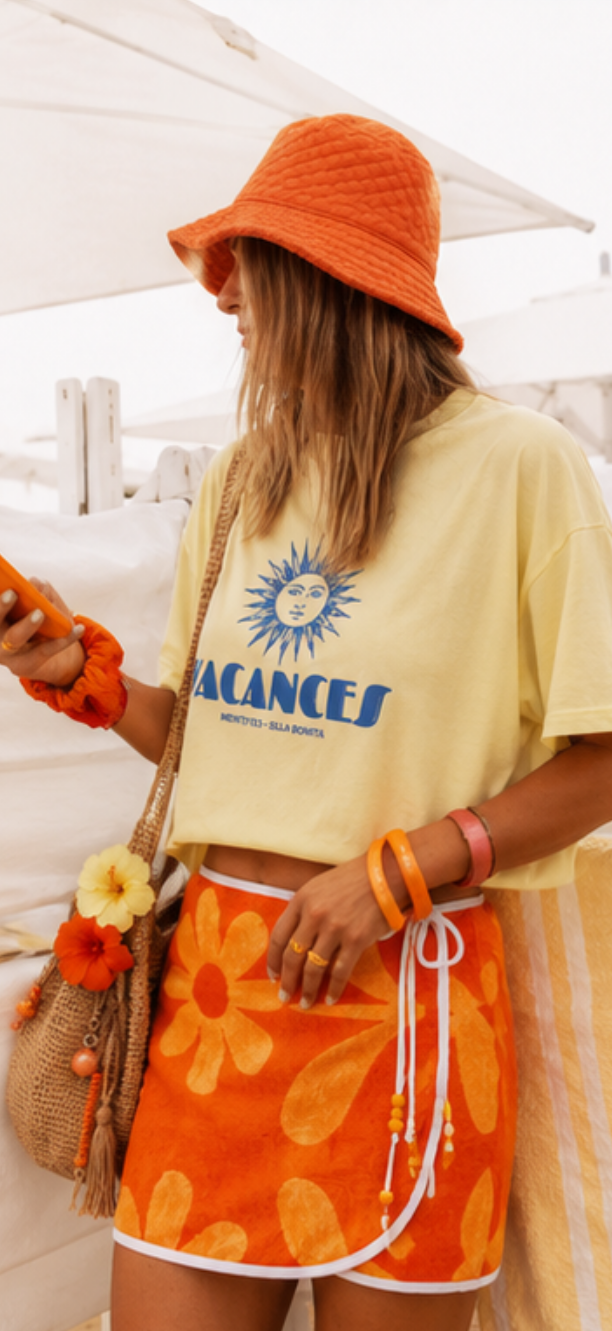 Flower Power Towel Wrap