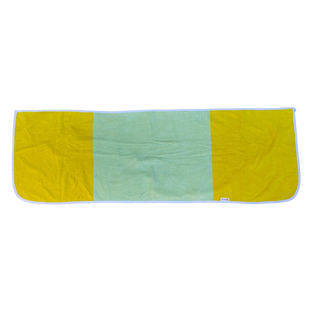 Minty Yellow Beach Wrap