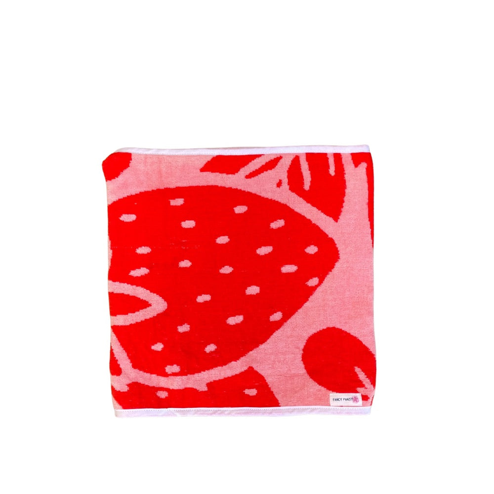 Strawberry Blossom Towel Wrap