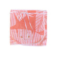 Coral Leaf Towel Wrap